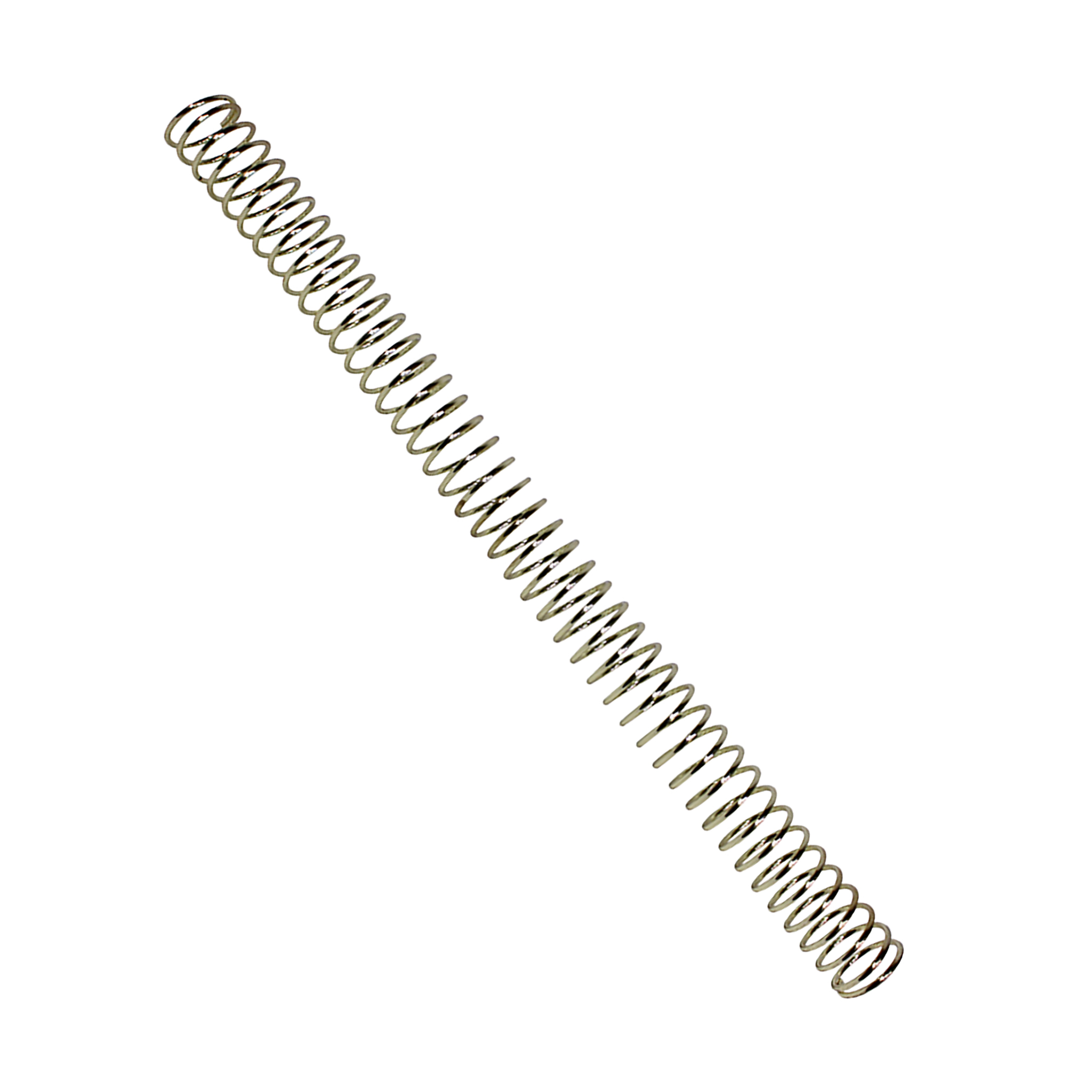 GOLD-SPR-A2_TT AR-15 A2 Rifle Length Gold Plated Car Stock Spring - Image 1