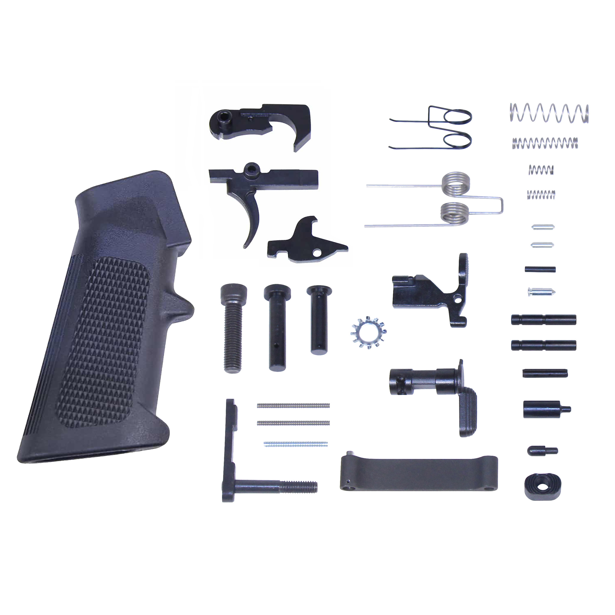 LPK-A2_TT AR-15 Complete Lower Parts Kit With A2 Pistol Grip - Image 1