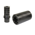 AR-15 Muzzle Comp With Qd Blast Shield