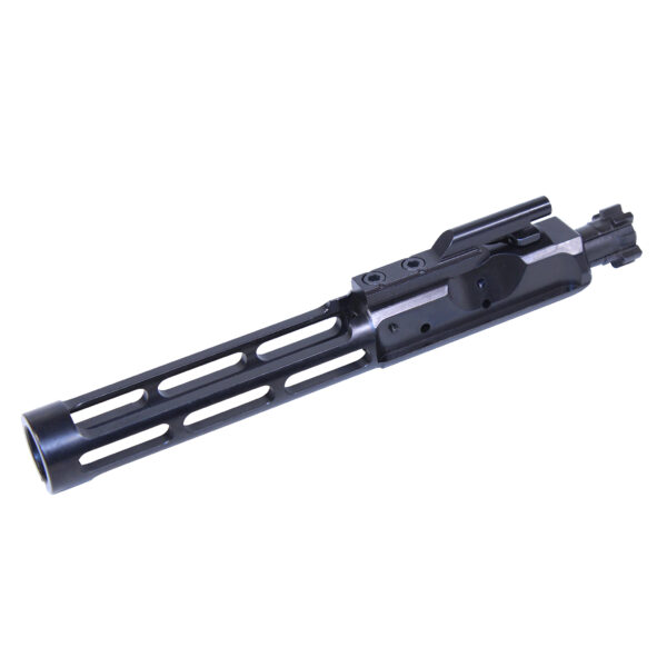 High-quality bolt carrier group component for firearm efficiency and durability.