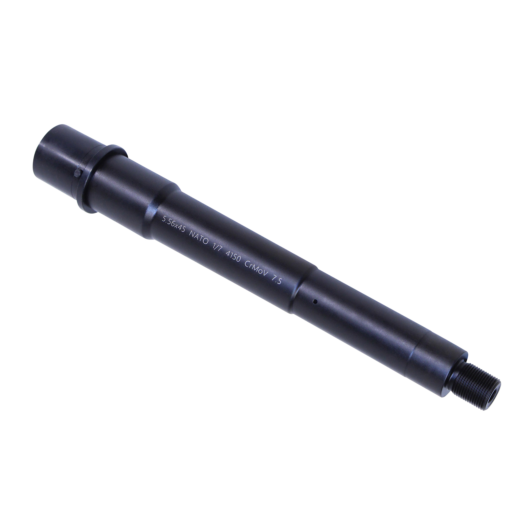 guntec-ar15-barrel-7.5inch-black_TT 7.5" 5.56mm 1:7 Twist Contour 4150 Barrel - Image 1