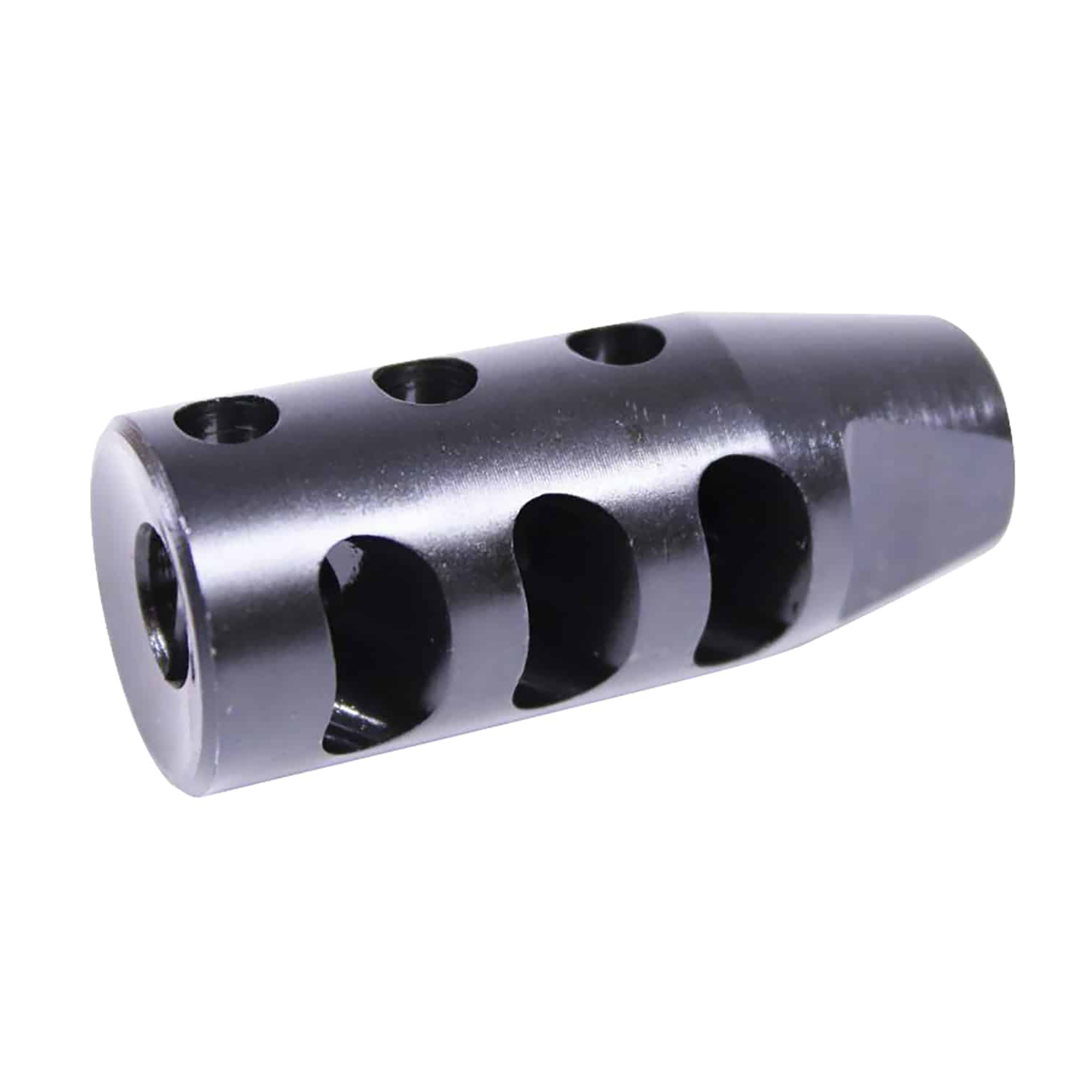 tactical-308-muzzle-brake-precision-ports AR .308 Cal Multi Port Steel Compensator (Discontinued) - Image 1