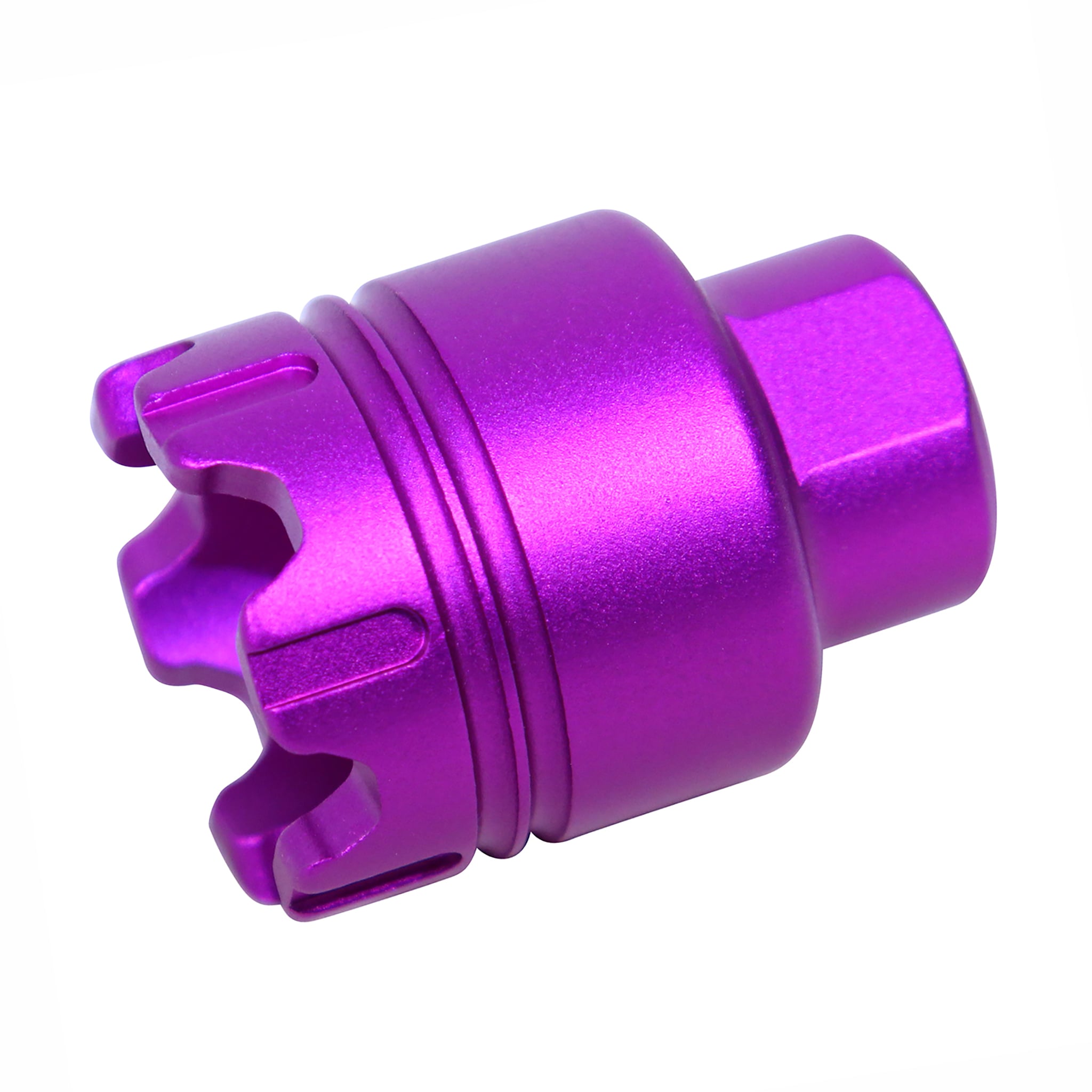 ar-9mm-anodized-purple-mini-flash-can-glass-breaker AR-15 Mini 'Trident' Flash Can With Glass Breaker (9mm) (Anodized Purple) - Image 1