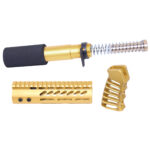 AR-15 Pistol Furniture Set (Anodized Gold)