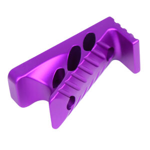 M-LOK Micro Angle Grip in Anodized Purple finish with M-LOK mounting points
