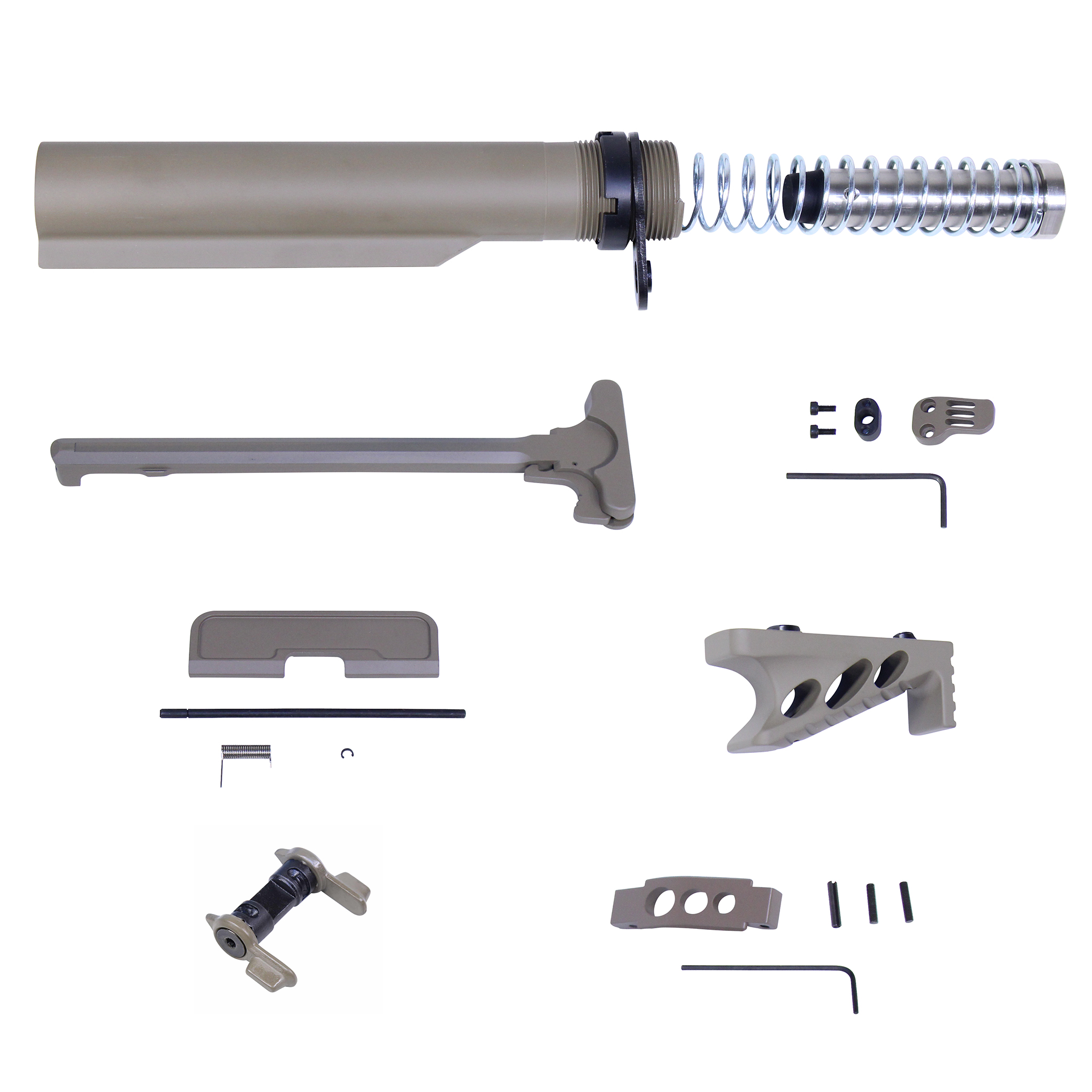 FDE-KIT_TT AR-15 Accessory Accent Kit (Flat Dark Earth) - Image 1