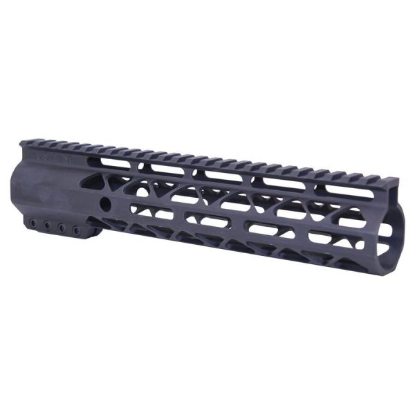 Guntec USA 10-inch M-LOK Free Floating Handguard with Top Rail.