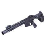 Guntec USA 10-inch M-LOK Free Floating Handguard with Top Rail.