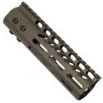 Guntec USA 7-inch OD Green M-LOK Handguard for AR-15.
