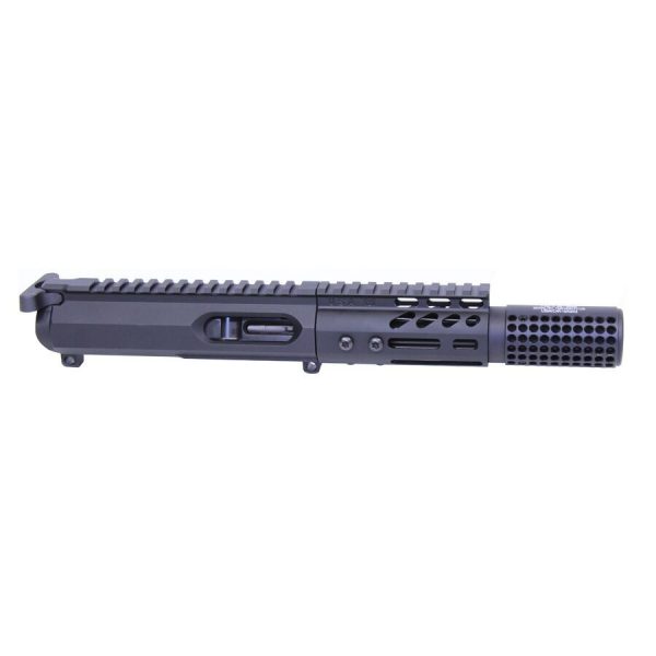 AR-15 9mm Upper Receiver Kit with 4 M-LOK Handguard and SOCOM Compensator.