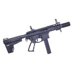 Compact AR-15 9mm upper kit with ultralight M-LOK handguard and tactical features.