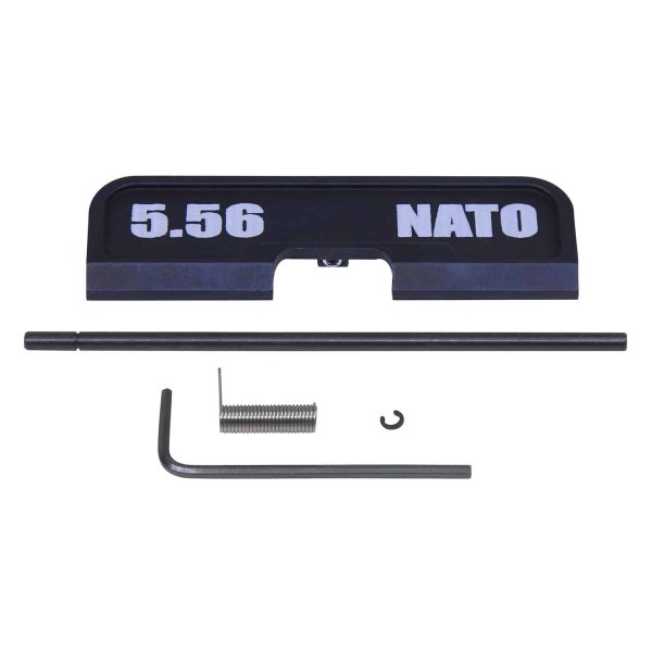 AR-15 Ejection Port Dust Cover Assembly (Gen 3) (W/ Lasered 5.56 NATO) (Anodized Black)