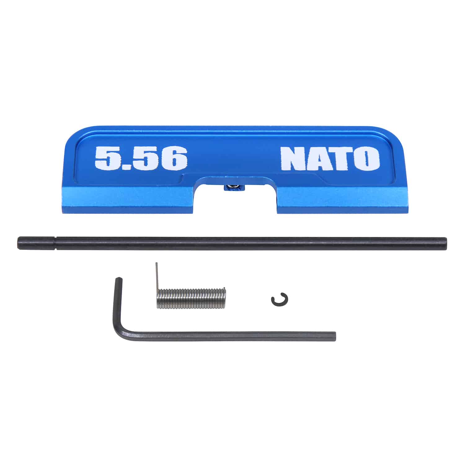 AR-15 Ejection Port Dust Cover Assembly (Gen 3) (W/ Lasered 5.56 NATO) (Anodized Blue)