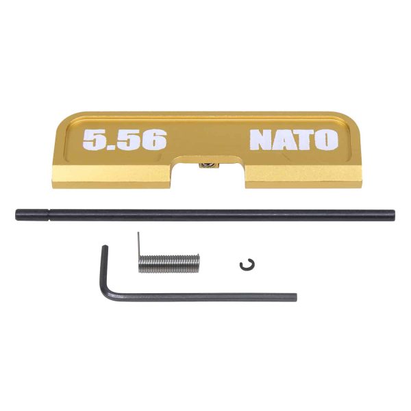 AR-15 Ejection Port Dust Cover Assembly (Gen 3) (W/ Lasered 5.56 NATO) (Anodized Gold)