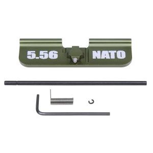 AR-15 Ejection Port Dust Cover Assembly (Gen 3) (W/ Lasered 5.56 NATO) (Anodized Green)