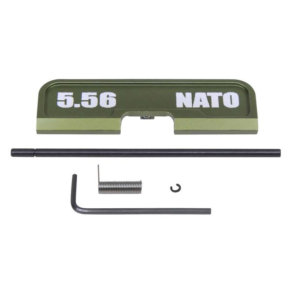AR-15 Ejection Port Dust Cover Assembly (Gen 3) (W/ Lasered 5.56 NATO) (Anodized Green)