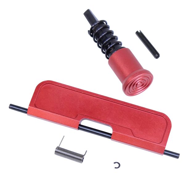 AR-15 Upper Completion Kit With Gen 3 Dust Cover (Anodized Red)