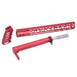 AR-15 AIR Lite Series Complete Furniture Set (Anodized Red)