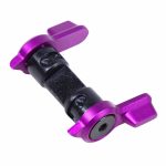 AR-15 Multi Degree Short Throw Ambi Safety (Anodized Purple)