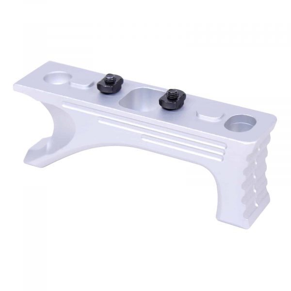 Aluminum Angled Grip For M-LOK System (Gen 2) (Anodized Clear)