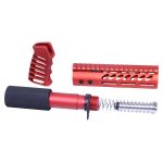 AR-15 Pistol Furniture Set (Anodized Red)
