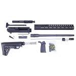 AR .308 Cal Complete Rifle Kit Combo #1 (No Lower) (Anodized Black)