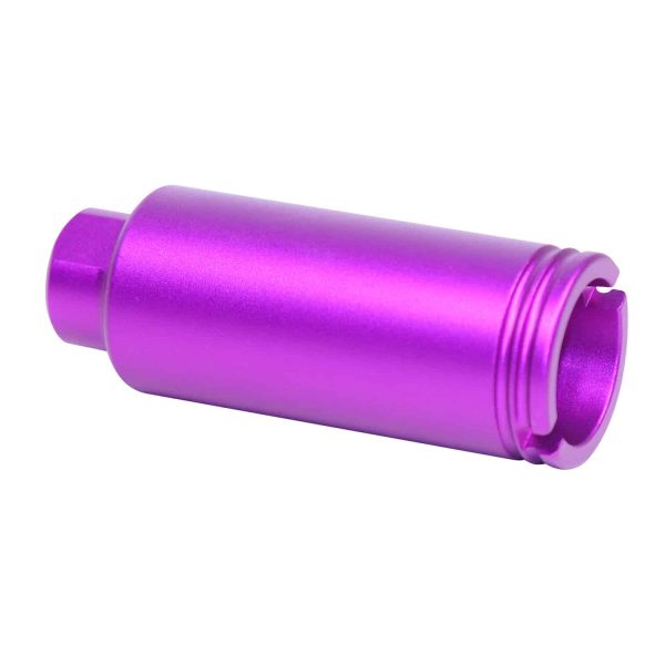 AR-15 Slim Line Cone Flash Can (Anodized Purple)