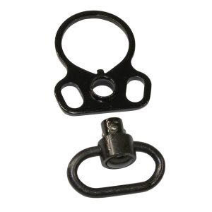 AR-15 Ambi Single Point Sling Attachment With QD Swivel
