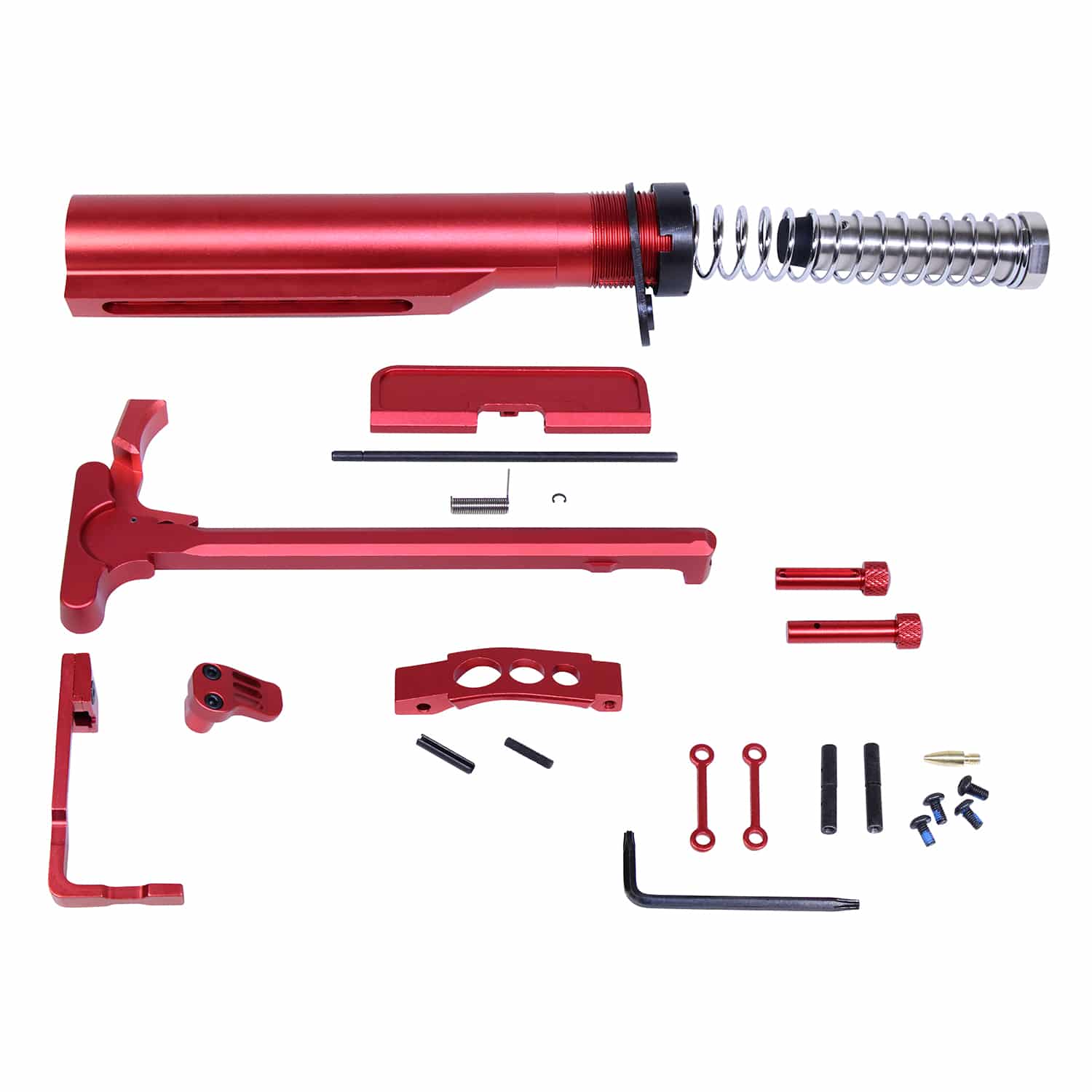 AR-15 Essentials Kit (Anodized Red)