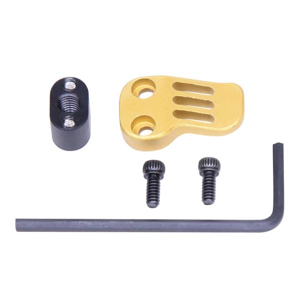 AR-15 / AR .308 Extended Mag Catch Paddle Release (Anodized Gold)
