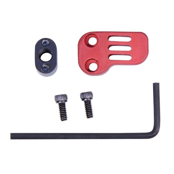 AR-15 / AR .308 Extended Mag Catch Paddle Release (Anodized Red)