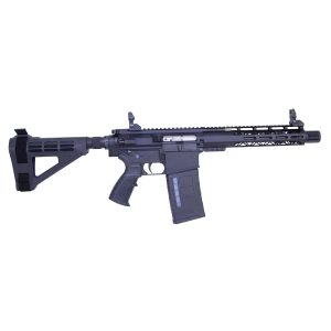 10" AIR-LOK Series M-LOK Compression Free Floating Handguard With Monolithic Top Rail (.308 Cal) (Anodized Black)