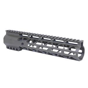 10" AIR-LOK Series M-LOK Compression Free Floating Handguard With Monolithic Top Rail (OD Green)