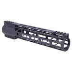 10" AIR-LOK Series M-LOK Compression Free Floating Handguard With Monolithic Top Rail (Gen 2) (Anodized Black)