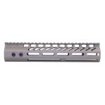 10" Ultra Lightweight Thin M-LOK System Free Floating Handguard With Monolithic Top Rail (.308 Cal) (Flat Dark Earth)