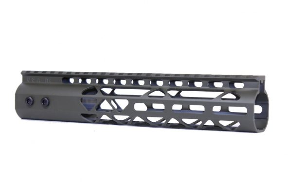 10" Air Lite M-LOK Free Floating Handguard With Monolithic Top Rail (OD Green)