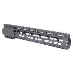 12" AIR-LOK Series M-LOK Compression Free Floating Handguard With Monolithic Top Rail (OD Green)