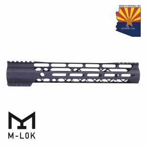 12" AIR-LOK Series M-LOK Compression Free Floating Handguard With Monolithic Top Rail (Gen 2) (Anodized Black)
