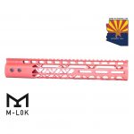 12" Air Lite M-LOK Free Floating Handguard With Monolithic Top Rail (Anodized Red)