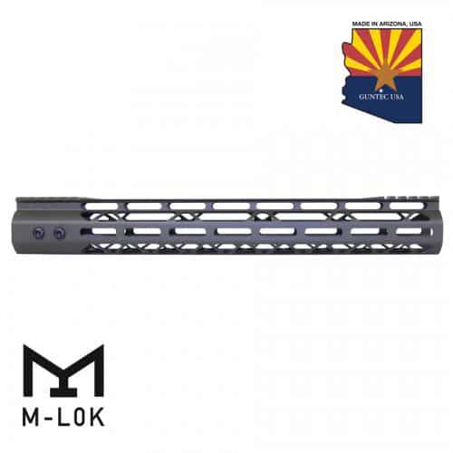 15 Quot; Mod Lite Skeletonized Series M-LOK Free Floating Handguard With Monolithic Top Rail (OD Green)