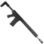 15" Ultra Lightweight Thin M-LOK System Free Floating Handguard With Monolithic Top Rail (.308 Cal) (Anodized Black)