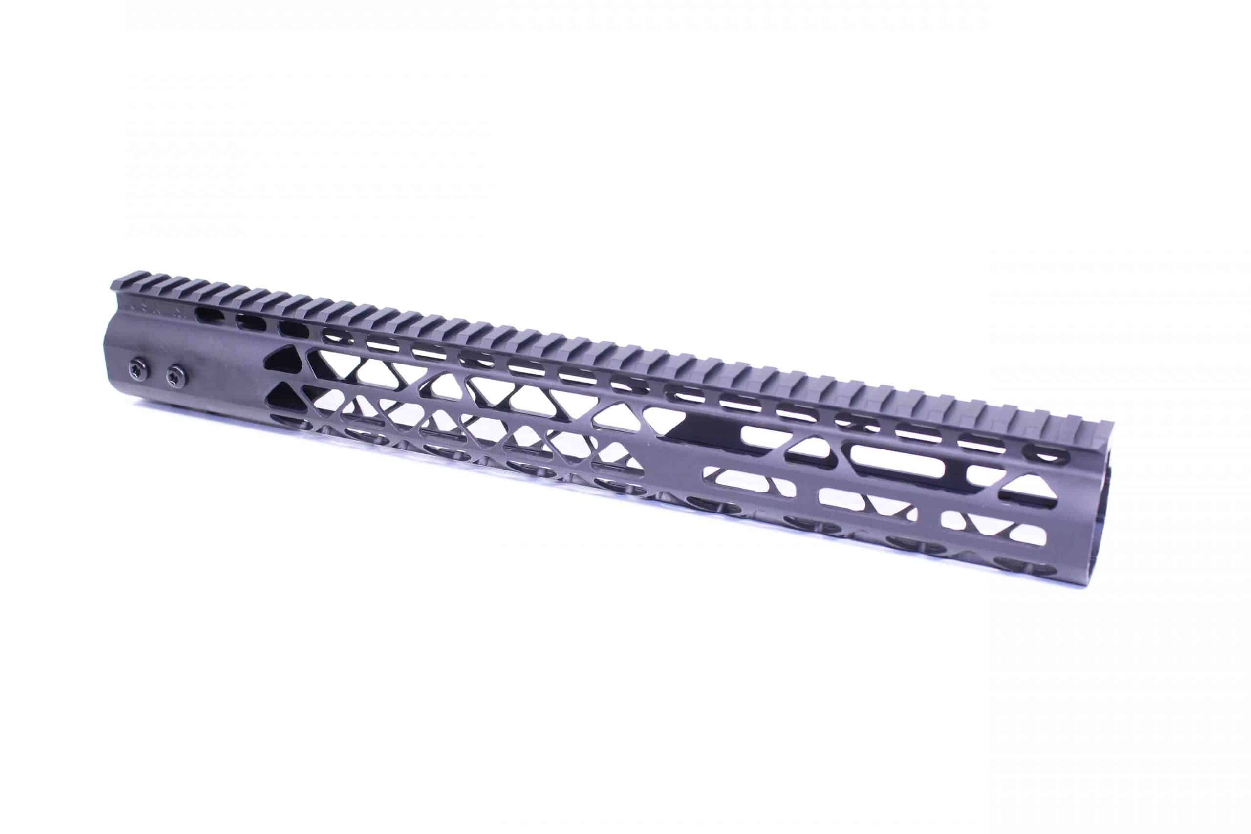 15" Air Lite Series M-LOK Free Floating Handguard With Monolithic Top Rail (Anodized Black)