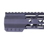 6" AIR-LOK Series M-LOK Compression Free Floating Handguard With Monolithic Top Rail (Anodized Black)