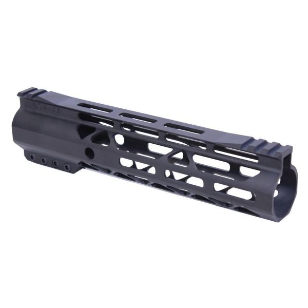 9" AIR-LOK Series M-LOK Compression Free Floating Handguard With Monolithic Top Rail (Gen 2) (Anodized Black)