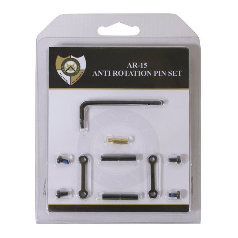 Guntec Usa Ar 15 Complete Anti Rotation Triggerhammer Pin Set