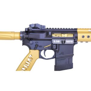 AR-15 Complete Anti-Rotation Trigger/Hammer Pin Set (Anodized Gold)