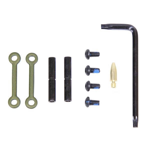 AR-15 Complete Anti-Rotation Trigger/Hammer Pin Set (Anodized Green)