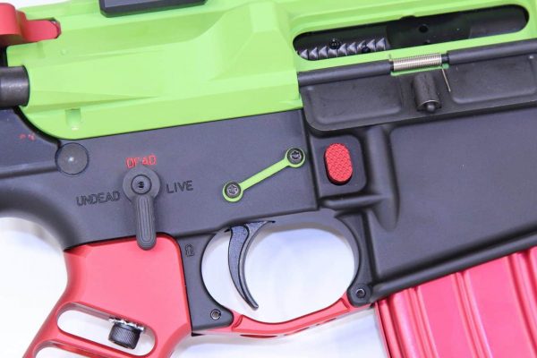 AR-15 Complete Anti-Rotation Trigger/Hammer Pin Set (Zombie Green)
