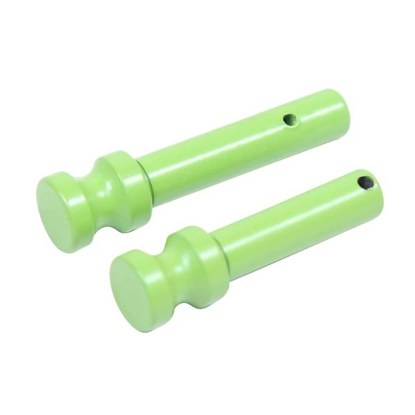 AR 5.56 Cal Extended Takedown Pin Set (Zombie Green)