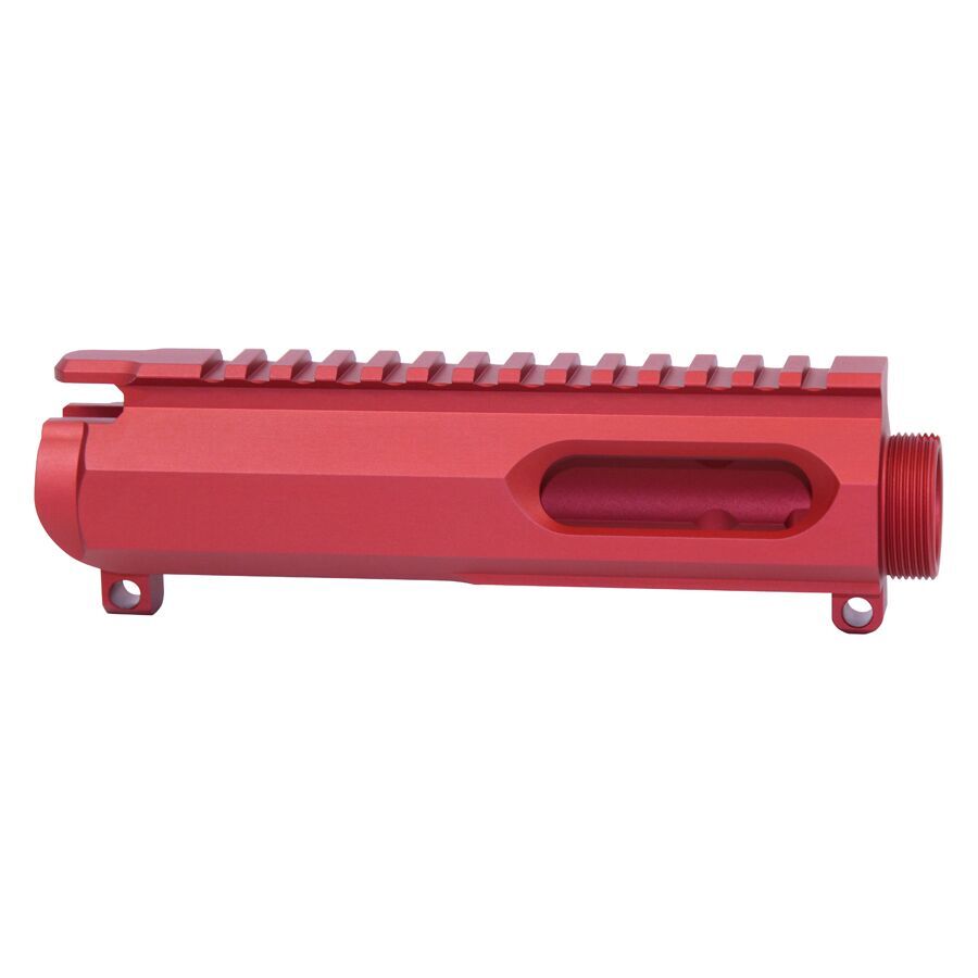 AR-15 9mm Dedicated Stripped Billet Upper Receiver (Anodized Red)